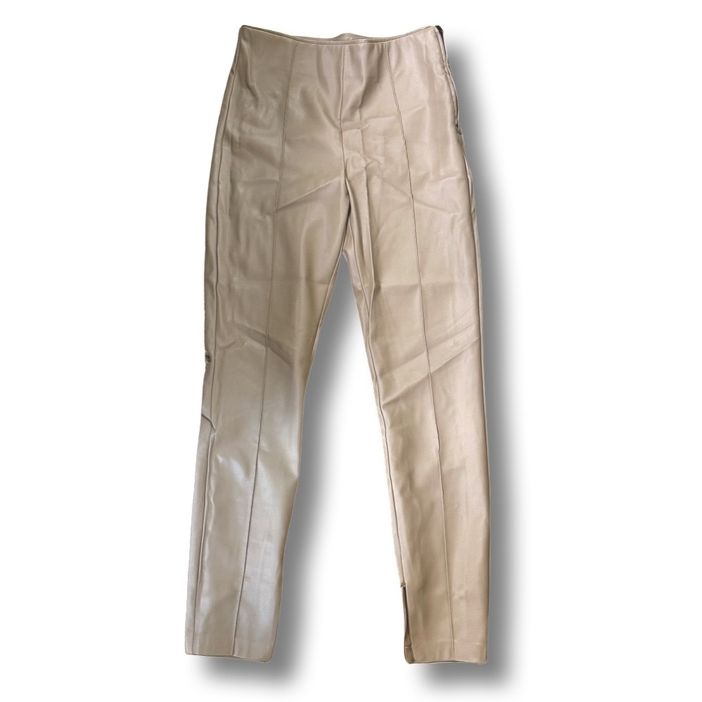 Zara faux leather skinny pants